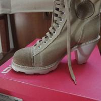 Stivaletti Canvas Fornarina n°37 tacco 8,5 cm