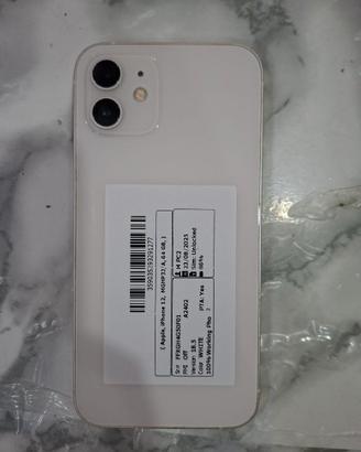 Apple iPhone 12 – Bianco – 64GB – Grado A-