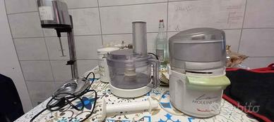 Robot da cucina + tritatutto+ milk shaker+ varie