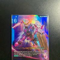 Unicorn Gundam (Destroy mode) LR - Newtype rising