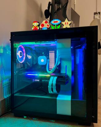 Gaming PC 3070 Ryzen 7 32 ram + accessori