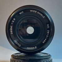 Vivitar 28mm f/2.8 – Attacco Pentax K (P/K)