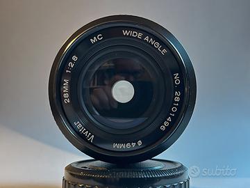 Vivitar 28mm f/2.8 – Attacco Pentax K (P/K)