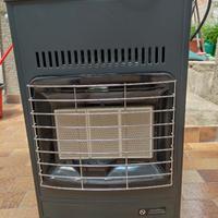 Stufetta a gas-metano con 3 piastre in ceramica