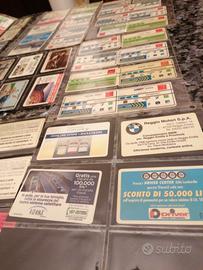 Cento tessere autostradali da collez. lotto 306