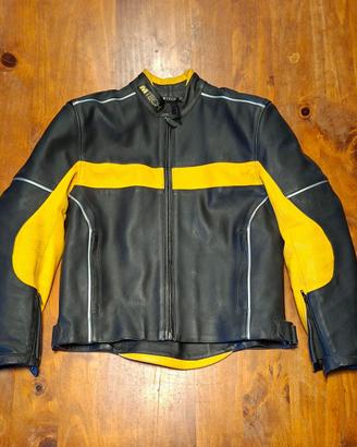 Giacca moto M-Tech in pelle
