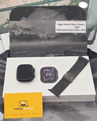 Apple Watch Ultra 3 49mm NERO BLACK