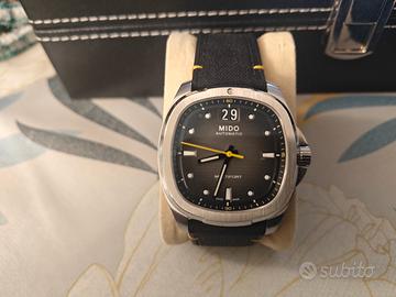 MIDO MULTIFORT TV BIG DATE M049.526.17.081.01 NUOV