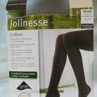 Collant taglia 38/40 marrone scuro NUOVO