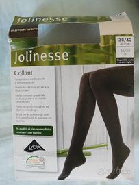 Collant taglia 38/40 marrone scuro NUOVO