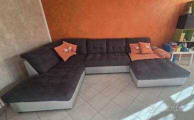 Divano ad angolo - letto matrimoniale