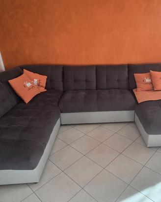 Divano ad angolo - letto matrimoniale