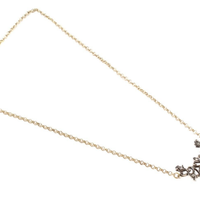 Collana antica con smeraldo, rubino e diamanti, ce