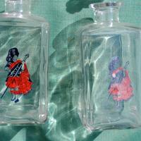 Bottiglie scozzesi con tappi in vetro per liquori