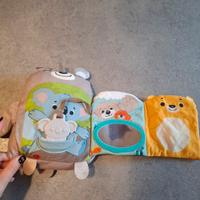 Libro di peluche per l'apprendimento Fisher Price 