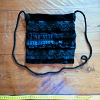 borsa borsetta nera a spalla 