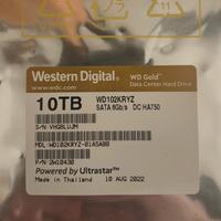 Western Digital 10 tera HD Gold 