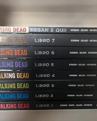 Fumetti The Walking Dead book da 1 a 7 + speciale