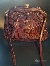 Borsetta elegante pitone