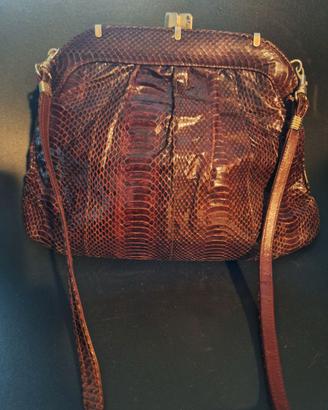 Borsetta elegante pitone