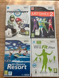 Nintendo Wii + Balance Board + 4 Giochi Completa