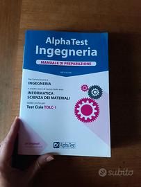 Manuale Alpha Test Ingegneria  12 edizione