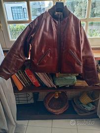 Giubbotto uomo  Giorgio Armani d'epoca in cuoio