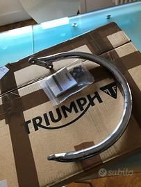 maniglia passeggero triumph bonneville cromata