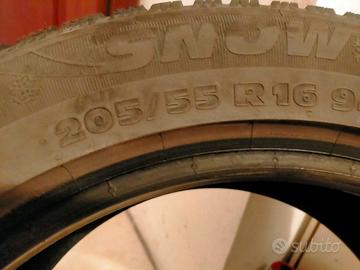 gomme da neve 205/55/16