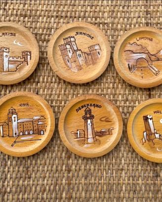 Sotto bicchieri Paesi Lago di Garda