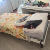 Letto con ruote