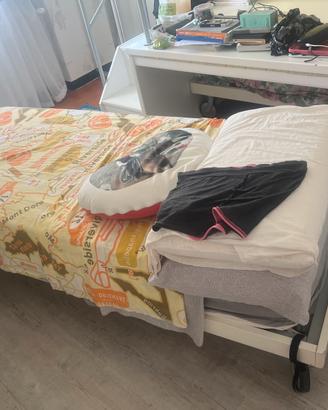 Letto con ruote