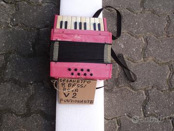 Piccola fisarmonica o organetto