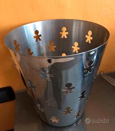 Cestino carta Alessi nuovo