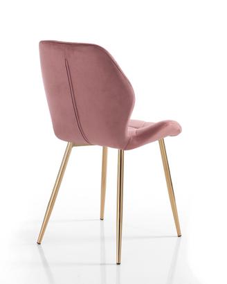 Set 4 sedie Tomasucci “New Kemy Gold Pink”