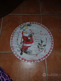Piatto/Vassoio Natalizio Decorativo