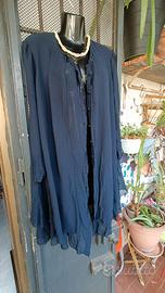 Soprabito chemisier sartoriale in crepe TG L