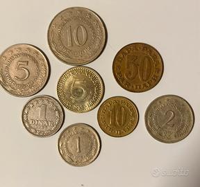 Set monete Jugoslavia