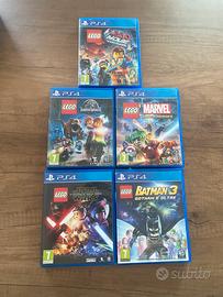 Lotto giochi LEGO ps4