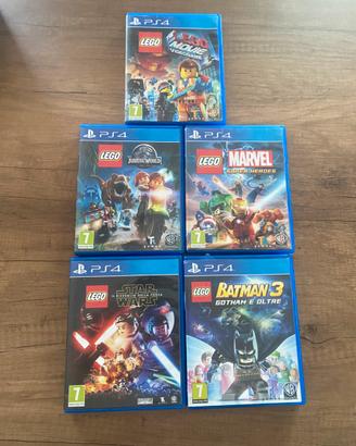 Lotto giochi LEGO ps4