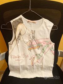 Canottiera ragazza Monnalisa