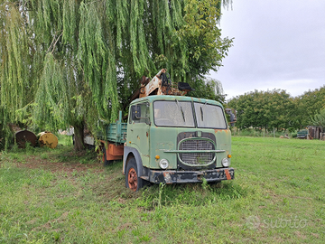 Fiat 683,ribaltabile, gru