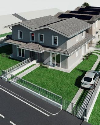 VILLA A SCHIERA CENTRALE A ORZINUOVI