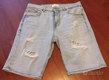 Jeans corto uomo