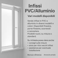 Infissi PVC/Alluminio – Vari modelli disponibili