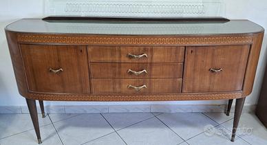 Credenza Vintage Anni ’50 Artigianale in Legno
