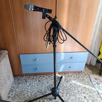 asta microfonica zzipp MSZZ081+ microfono ZZDM1500