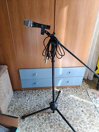 asta microfonica zzipp MSZZ081+ microfono ZZDM1500