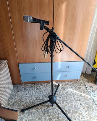 asta microfonica zzipp MSZZ081+ microfono ZZDM1500