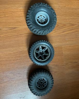 Gomme e ruote per traxxas: